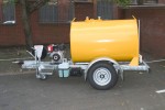 Galvanised Water Bowser with Diesel Pressure Washer Galvanised Water Bowser with Diesel Pressure Washer
