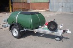 Plastic Towable Water Bowser with Spraying System Plastic Towable Water Bowser with Spraying System