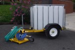 Plastic Water Bowser for Asbestos Showers
