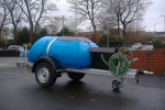 Towable Water Bowser with Pressure Sensor Pump Set
